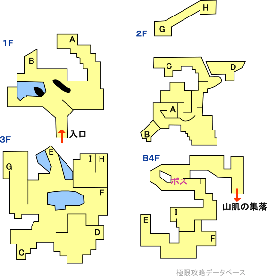 ドラクエ7 ダーマ西の洞くつ 過去 マップ 極限攻略